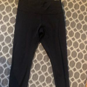 Wmns Lululemon align long black leggings sz  12.